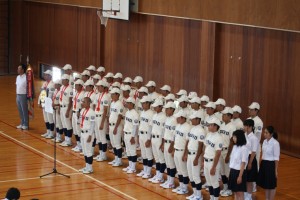 野球部主将報告