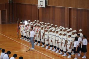 野球部監督挨拶