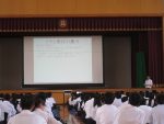 ３年進路講演会