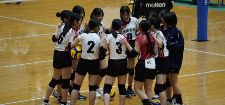 【女子バレー部】中国予選結果報告