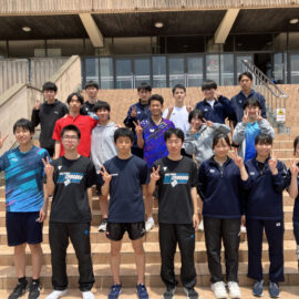 【卓球部】県総体　結果報告