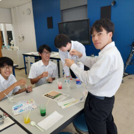 【自然科学部】科学の祭典2025『科学の縁結び祭り』に出展してきました