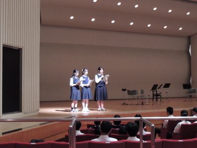 芸術鑑賞を実施しました