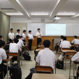 【SSH】鳥取西高校令和７年度 「課題研究」３年生研究発表会