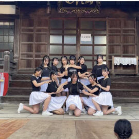 【ダンス部】連紹寺夏祭りに出演しました。