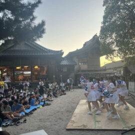 【ダンス部】天神天満宮夏祭りに出演しました。