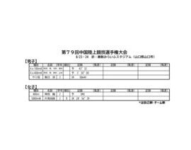 09中国選手権(8-23,24@維新みらいふスタジアム)のサムネイル