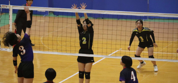 【女子バレー部】県選手権大会結果報告