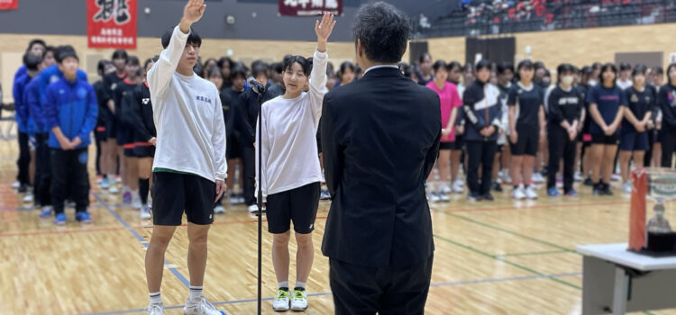 【女子バドミントン部】令和7年度新人大会　結果