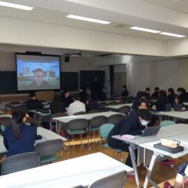 【SSH】シンガポール海外研修の事前オンライン研修会