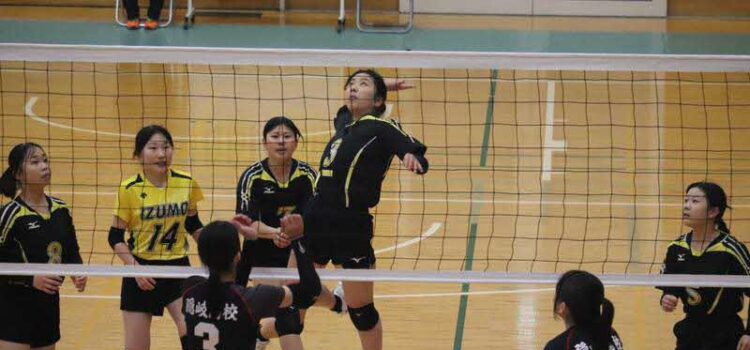 【女子バレー部】県新人戦結果報告