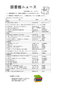 図書館ニュース№６（2025年度）のサムネイル