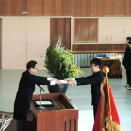 令和7年度第77回卒業式を行いました