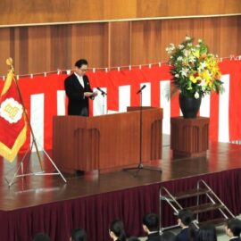 令和８年度　入学式を行いました