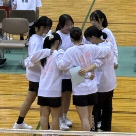 【女子バドミントン部】令和８年度中国予選大会　結果