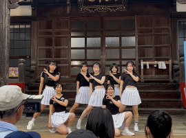 【ダンス部】連紹寺祭りに出演しました