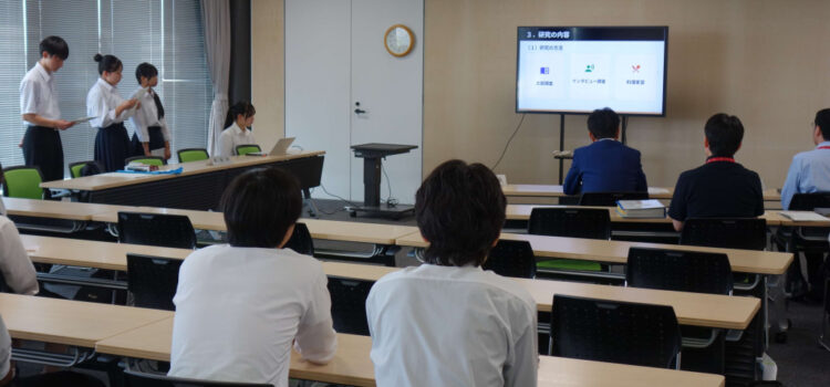 【SSH】３年生「（SS探究発展A）高校生からの出雲市への提案」を実施しました